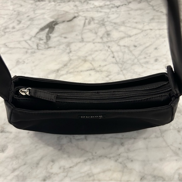 Vintage GUESS Y2K 90s Black Nylon Shoulder Bag EUC - Picture 9 of 10